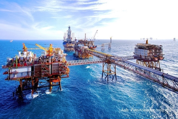 Công trình khai thác dầu khí của Petrovietnam