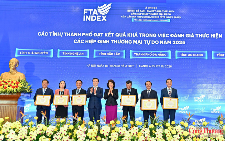 Lễ công bố FTA Index 2025: Tuyên dương nhiều tỉnh, thành xuất sắc - 5