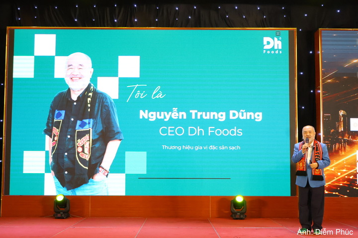 Ông Nguyễn Trung Dũng, CEO Dh Foods cho rằng, doanh nghiệp cần đầu tư công nghệ ngay từ đầu để tối ưu hiệu quả vận hành và tiết kiệm chi phí.