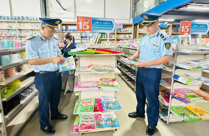 Chi cục QLTT Hà Tĩnh siết chặt thị trường sách, đồ dùng học tập.