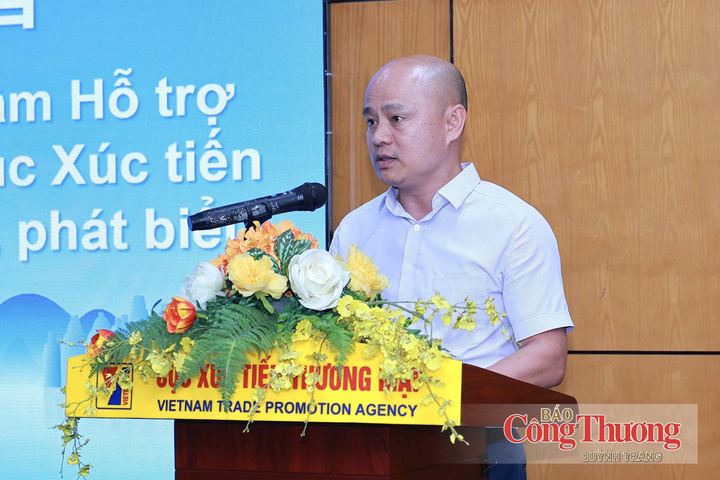 Ông Tạ Mạnh Cường, Giám đốc Trung tâm Hỗ trợ Xúc tiến thương mại và đầu tư, Cục Xúc tiến thương mại, Bộ Công Thương.