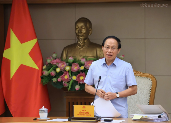 Phó Thủ tướng đề nghị các bộ, ngành, địa phương cùng với Bộ Tư pháp tập trung hoàn thiện kết quả rà soát - Ảnh: chinhphu.vn/Thu Sa