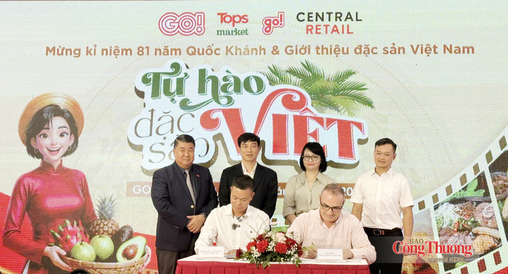 Ký kết thỏa thuận hợp tác giữa Central Retail Việt Nam với nhà cung cấp Cường Thịnh.