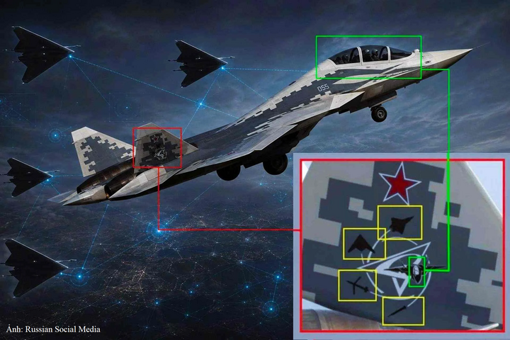 Su-57D được Nga định hướng thành nền tảng thử nghiệm AI tác chiến.