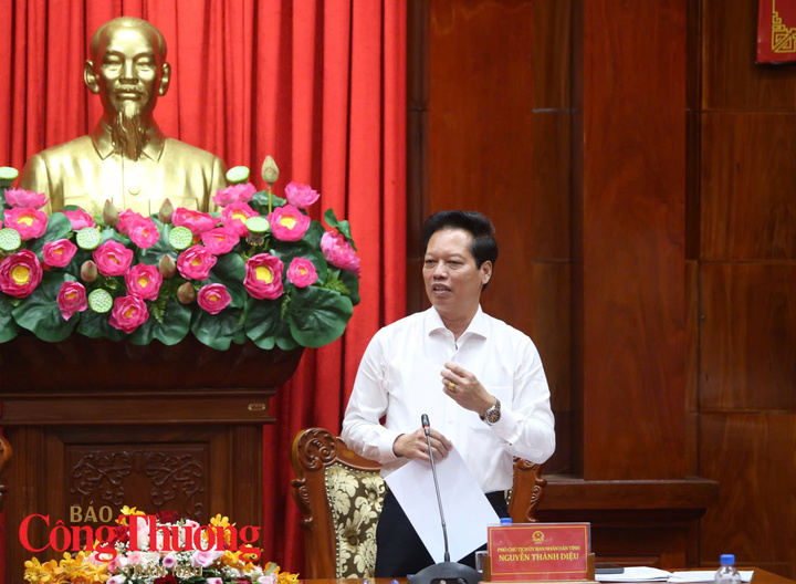 Phó Chủ tịch UBND tỉnh Đồng Tháp Nguyễn Thành Diệu bày tỏ sự trân trọng trước những hỗ trợ kịp thời, thiết thực của Bộ Công Thương.