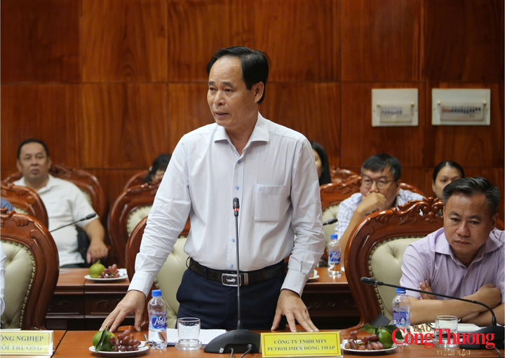 Thứ trưởng Bộ Công Thương Phan Thị Thắng làm việc với tỉnh Đồng Tháp - 4