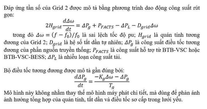 Động học tần số của Grid 2