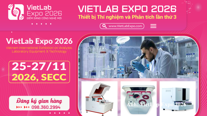 Hơn 100 tổ chức, doanh nghiệp hội tụ tại VIETLAB EXPO 2026.