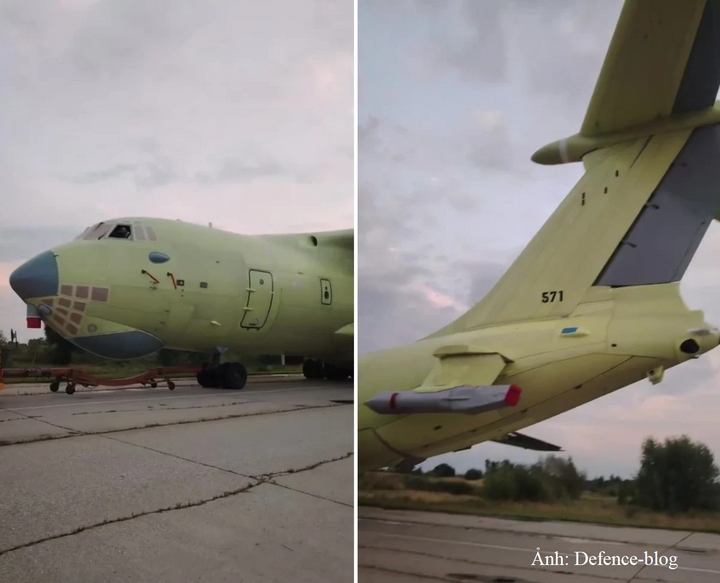 Nga hé lộ máy bay tiếp dầu Il-78MK-90A mới với khả năng chuyển giao tới 78 tấn nhiên liệu trên không.