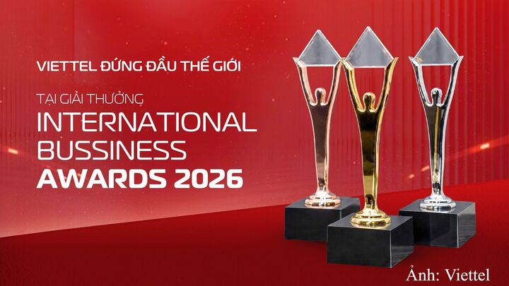 Viettel đoạt 28 giải thưởng tại International Business Awards 2026 (IBA 2026)