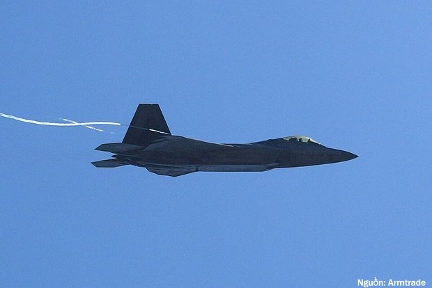 Máy bay chiến đấu thế hệ thứ 5 F-22 Raptor.