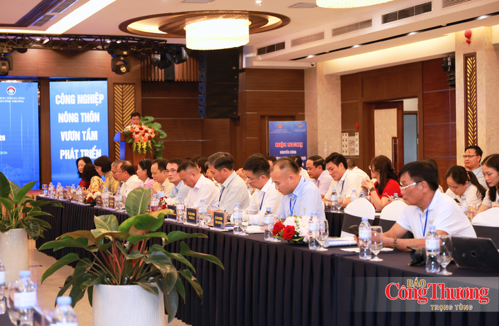 Hội nghị năm nay tập trung đánh giá kết quả thực hiện công tác khuyến công trong năm 2025 và 7 tháng đầu năm 2026, đồng thời đề ra giải pháp hoàn thành kế hoạch năm nay.
