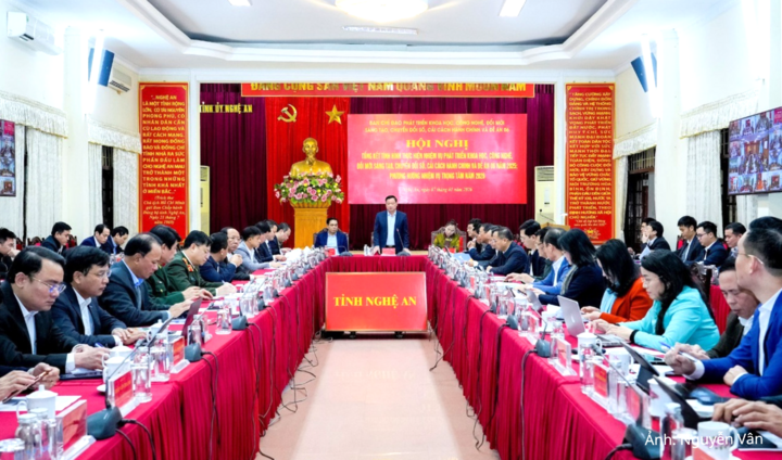 Ban Chỉ đạo cấp tỉnh về phát triển khoa học, công nghệ, đổi mới sáng tạo và chuyển đổi số đã chỉ đạo thường xuyên, quyết liệt việc triển khai nhiệm vụ rõ người và rõ kết quả.