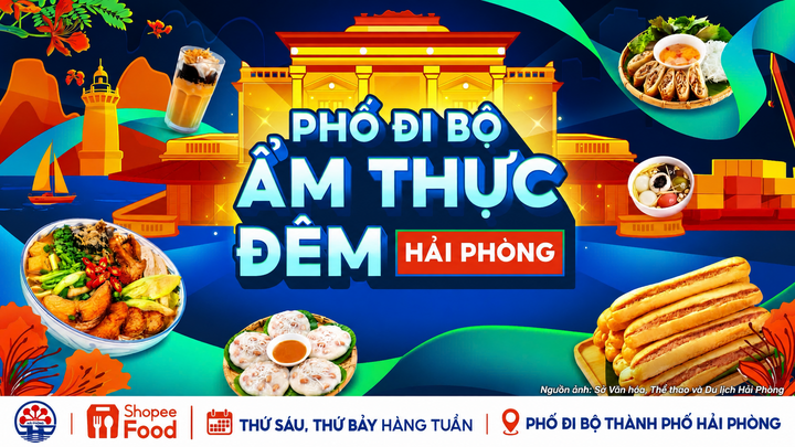 Phố đi bộ Hải Phòng chính thức khai mạc từ ngày 28/8.