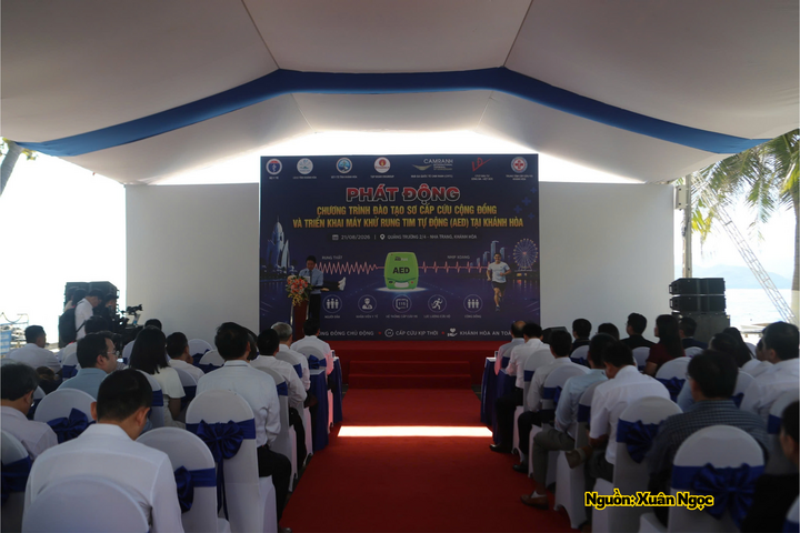 Quang cảnh buổi phát động.