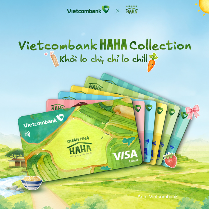 Vietcombank Haha Collection chính thức ra mắt, mở khóa hàng loạt cơ hội trải nghiệm độc quyền cùng Quán Nhà Haha.
