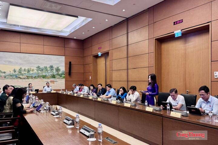 Thủ tướng Chính phủ Lê Minh Hưng tham dự phiên thảo luận tại Tổ 11.