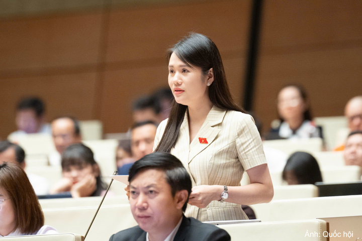 Đại biểu Vương Thị Hương - đoàn Tuyên Quang