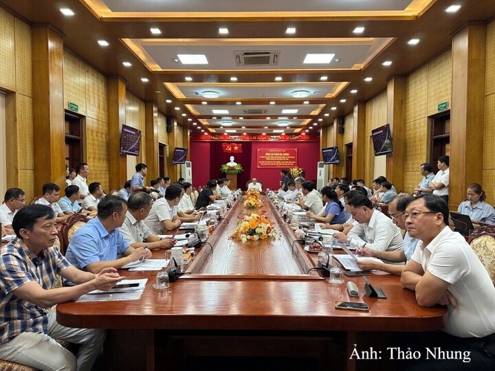 Toàn cảnh buổi làm việc