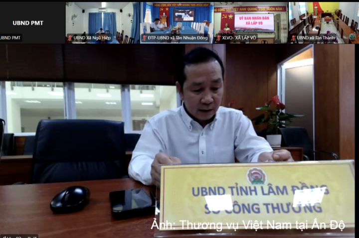 Ông Biện Tấn Tài, Phó Giám đốc Sở Công Thương tỉnh Lâm Đồng.