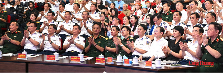 Các đại biểu tại Cuộc thi “Em yêu biển, đảo quê hương” năm học 2025-2026.