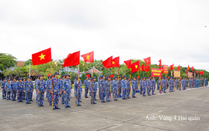 Hưởng ứng tháng thanh niên tại Liên chi đoàn đảo Trường Sa.