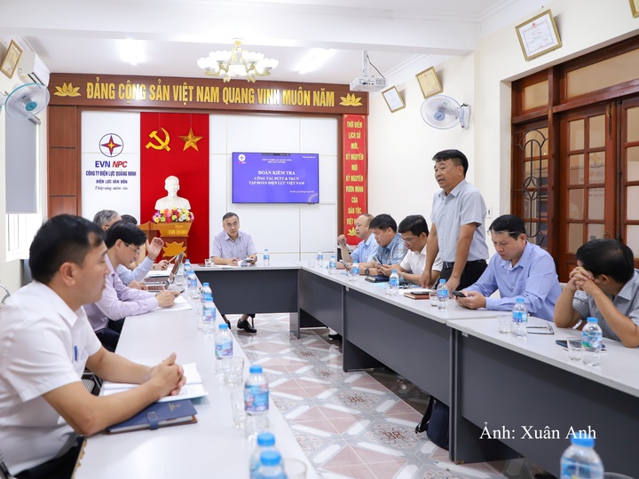 EVN kiểm tra công tác phòng, chống thiên tai tại Quảng Ninh - 4