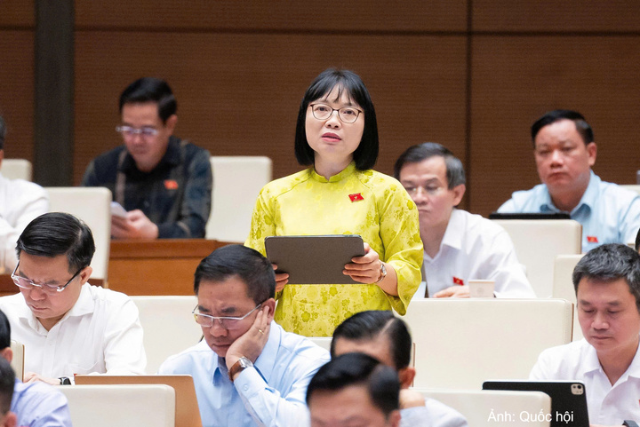 Đại biểu Nguyễn Thị Việt Nga - đoàn TP. Hải Phòng