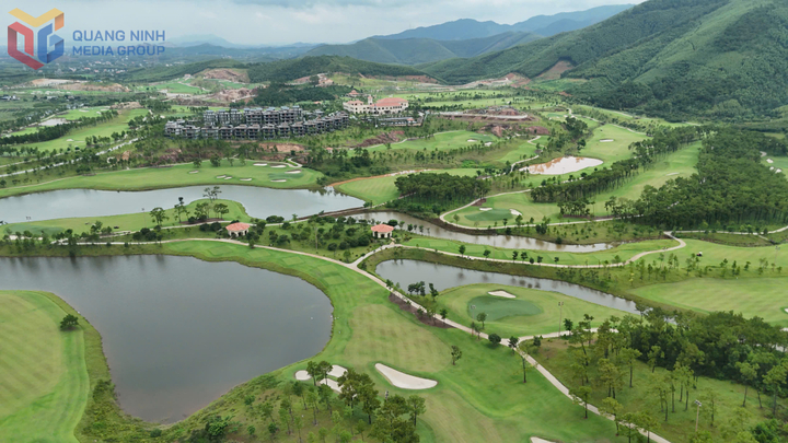 Sân golf Silk Path Đông Triều được lựa chọn là một trong những điểm đăng cai Vòng Chung kết Thế giới World Amateur Golfers Championship (WAGC) 2027. Ảnh: Quảng Ninh Media Group