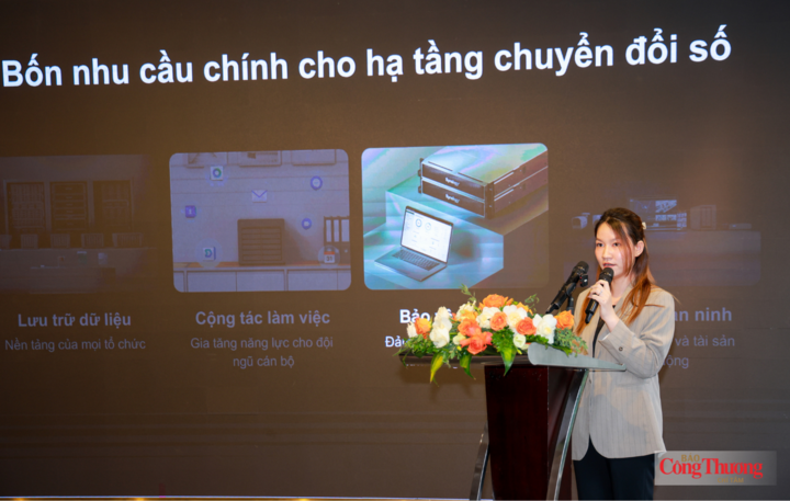 Bà Jola Le - Giám đốc điều hành toàn quốc Synology.
