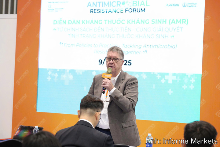 Hình ảnh Diễn đàn Kháng thuốc kháng sinh tại Vietstock 2025.