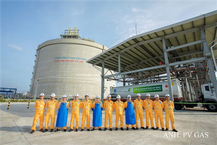 Tập thể PV GAS đoàn kết, nỗ lực, xuất sắc hoàn thành vai trò đầu tàu của ngành công nghiệp khí tại Việt Nam. Ảnh: PV GAS
