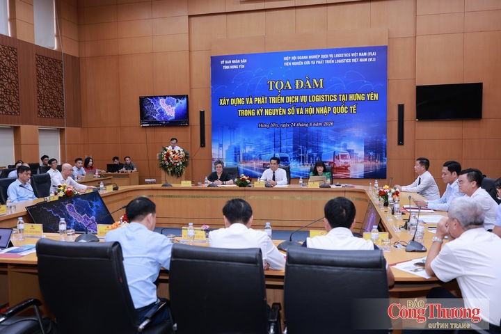 Tọa đàm “Xây dựng và phát triển dịch vụ logistics tại Hưng Yên trong kỷ nguyên số và hội nhập quốc tế”