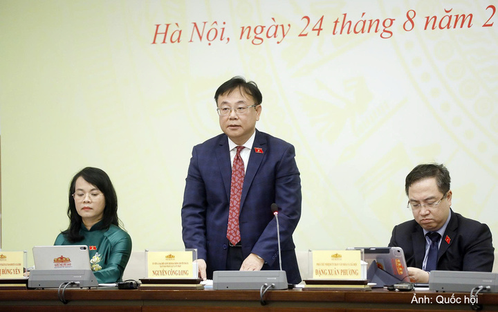 Ông Nguyễn Công Long, đại biểu Quốc hội hoạt động chuyên trách tại Ủy ban Ủy ban Pháp luật và Tư pháp của Quốc hội