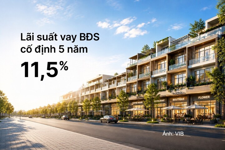 VIB cố định lãi suất vay mua nhà tới 5 năm - 2