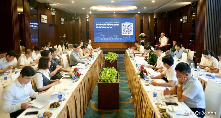 Hội nghị liên ngành hoàn thiện hồ sơ đề nghị ban hành Nghị quyết của Ban Chấp hành Đảng bộ tỉnh Thanh Hóa về tập trung phát triển dịch vụ logistics đến năm 2030, tầm nhìn đến năm 2050