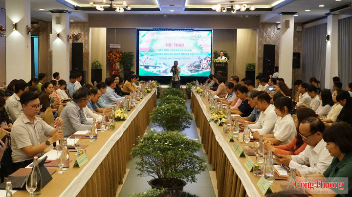 Hội thảo “Kết nối sản phẩm OCOP với chuỗi cung ứng du lịch TP. Đà Nẵng”.