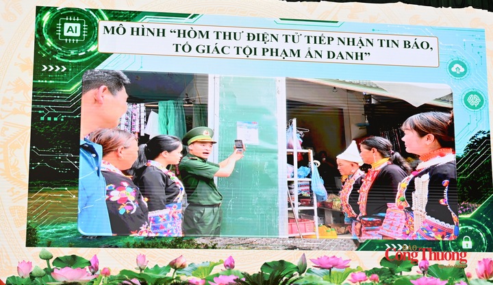 Mô hình hòm thư tiếp nhận tin báo, tố giác tội phạm ẩn danh qua mã QR triển khai từ tháng 8/2025 đã tiếp nhận 190 nguồn tin, trong đó 103 nguồn tin có giá trị.