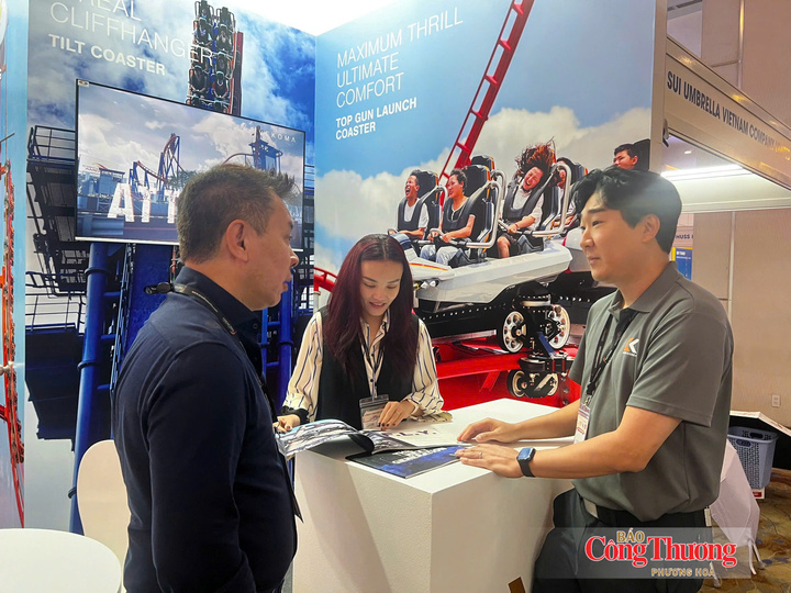 Triển lãm Theme Park Vietnam Expo 2026 quy tụ nhiều công nghệ mới cho ngành vui chơi giải trí.