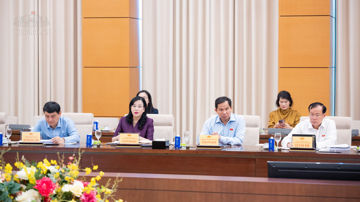 Các đại biểu tham dự phiên họp.