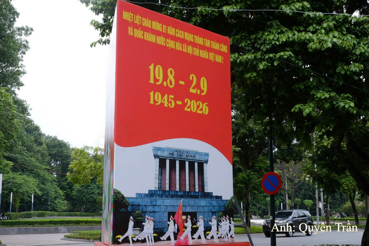 Hà Nội rực rỡ cờ hoa trước thềm Quốc khánh 2/9 - 3