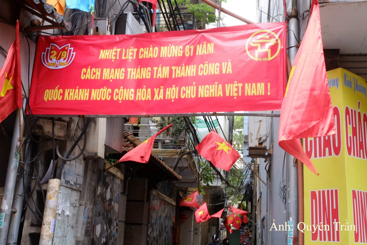 Hà Nội rực rỡ cờ hoa trước thềm Quốc khánh 2/9 - 8