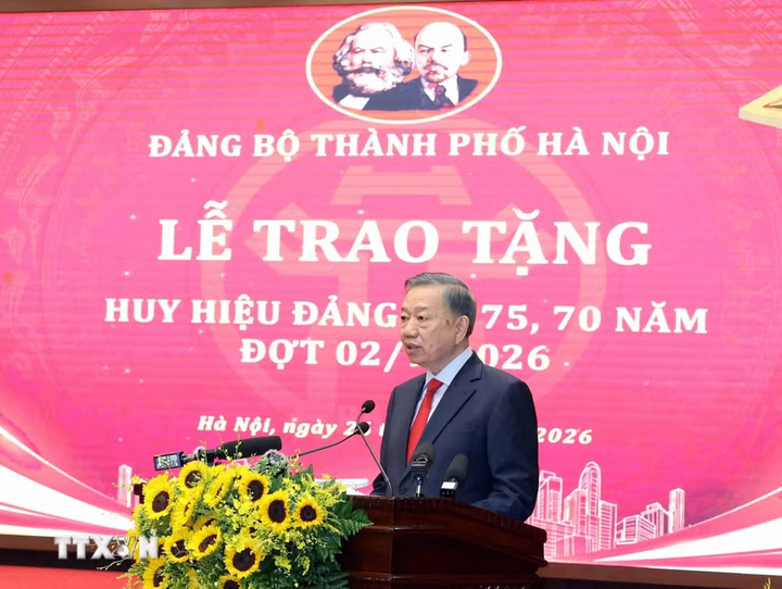 Tổng Bí thư, Chủ tịch nước Tô Lâm phát biểu. Ảnh: Thống Nhất/TTXVN