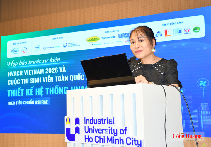 PGS.TS Đàm Sao Mai, Phó Hiệu trưởng Trường Đại học Công nghiệp TP. Hồ Chí Minh.