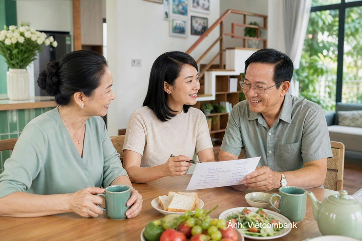 Sự quan tâm có thể bắt đầu từ một khoản để dành, để cha mẹ chủ động hơn với lựa chọn của mình.