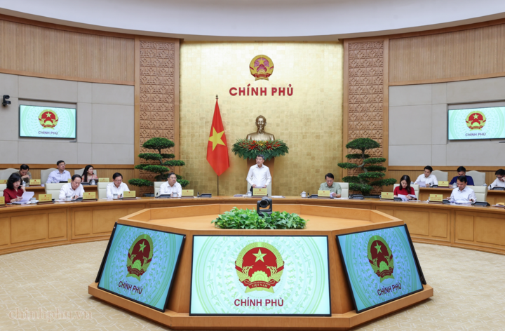 Thủ tướng Chính phủ Lê Minh Hưng chủ trì Phiên họp Chính phủ chuyên đề xây dựng pháp luật tháng 8/2026 (Phiên thứ hai) - Ảnh: chinhphu.vn/Nhật Bắc