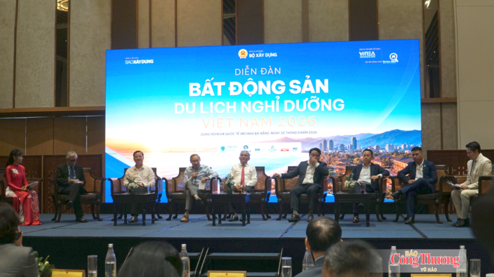 Phiên thảo luận với chủ đề "Giải pháp phát triển bất động sản du lịch nghỉ dưỡng Việt Nam trong kỷ nguyên mới"