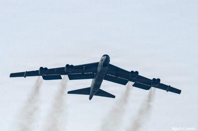 Máy bay ném bom chiến lược B-52H. Nguồn: Lenta