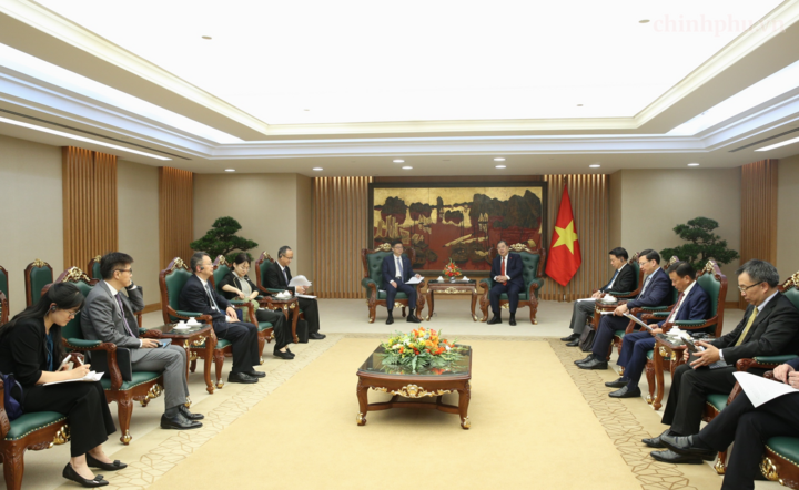 Phó Thủ tướng Thường trực Chính phủ Phạm Gia Túc đề nghị China Eximbank tiếp tục nghiên cứu, mở rộng hoạt động hợp tác đầu tư tại Việt Nam - Ảnh: chinhphu.vn/Nguyễn Hoàng
