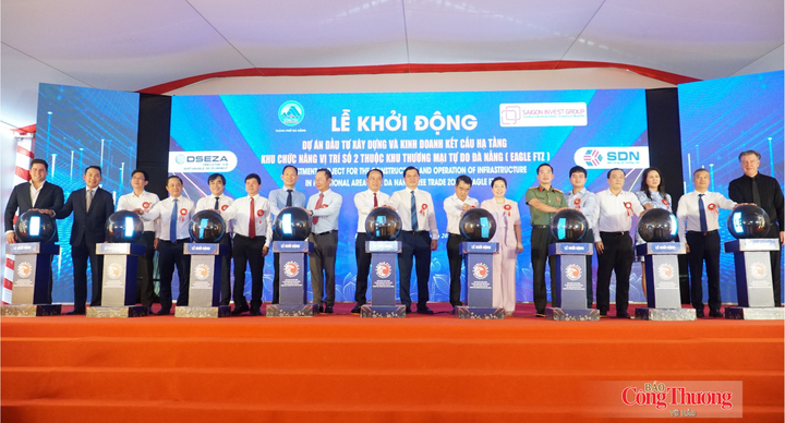 Chính thức khởi động dự án đầu tư xây dựng và kinh doanh kết cấu hạ tầng khu chức năng vị trí số 2 thuộc Khu thương mại tự do Đà Nẵng (EAGLE FTZ)